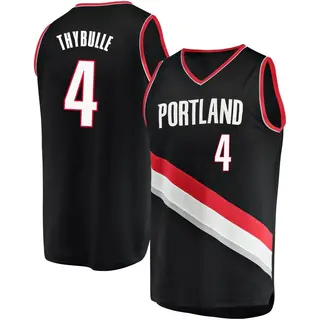 Men's Matisse Thybulle Portland Trail Blazers Black Jersey - Icon Edition - Fast Break