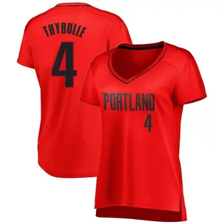 Women's Matisse Thybulle Portland Trail Blazers Red Jersey - Statement Edition - Fast Break